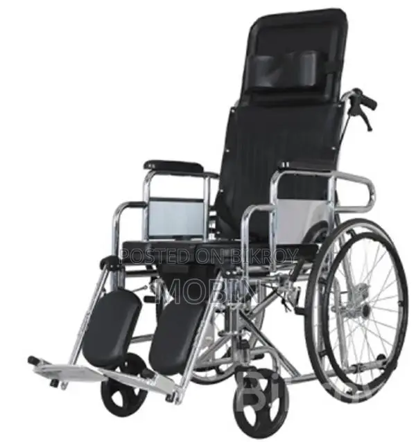 Backrest with Commode Wheelchair