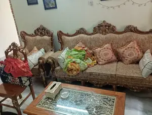 Original Teak Wood Sofa