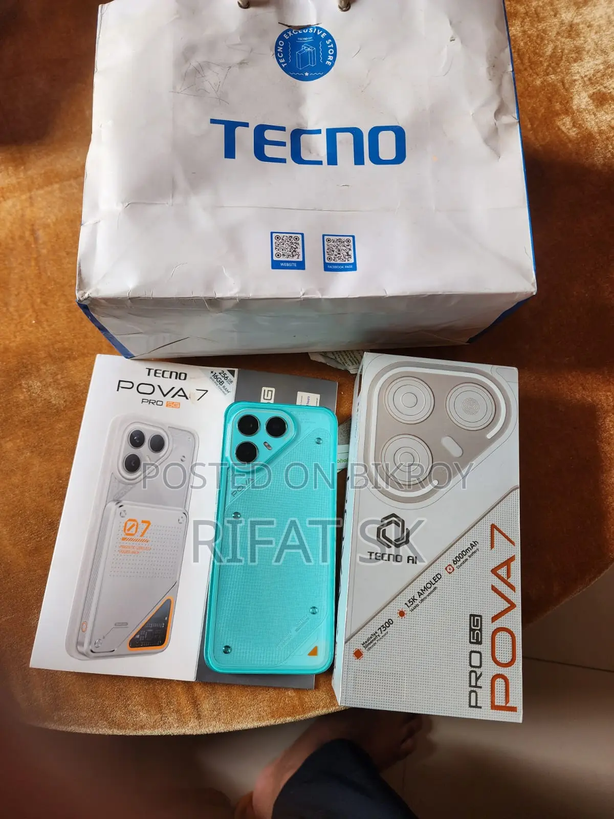 Tecno Pova 7 pro 5G (Used)