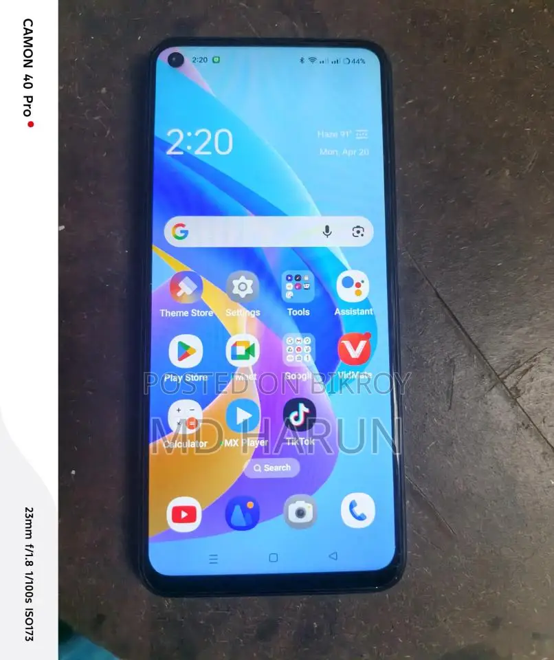 OPPO A76 . (Used)