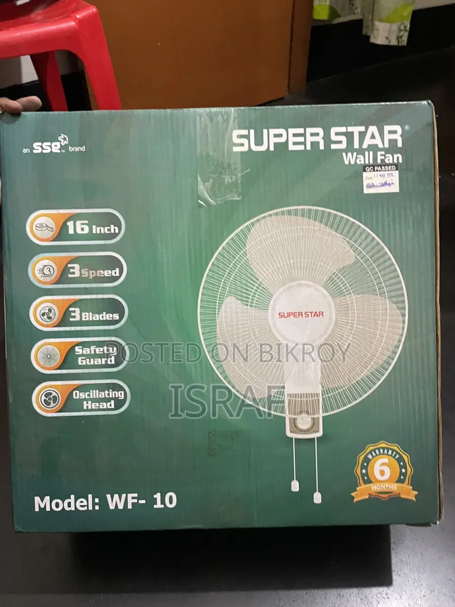 Superstar Wall Fan