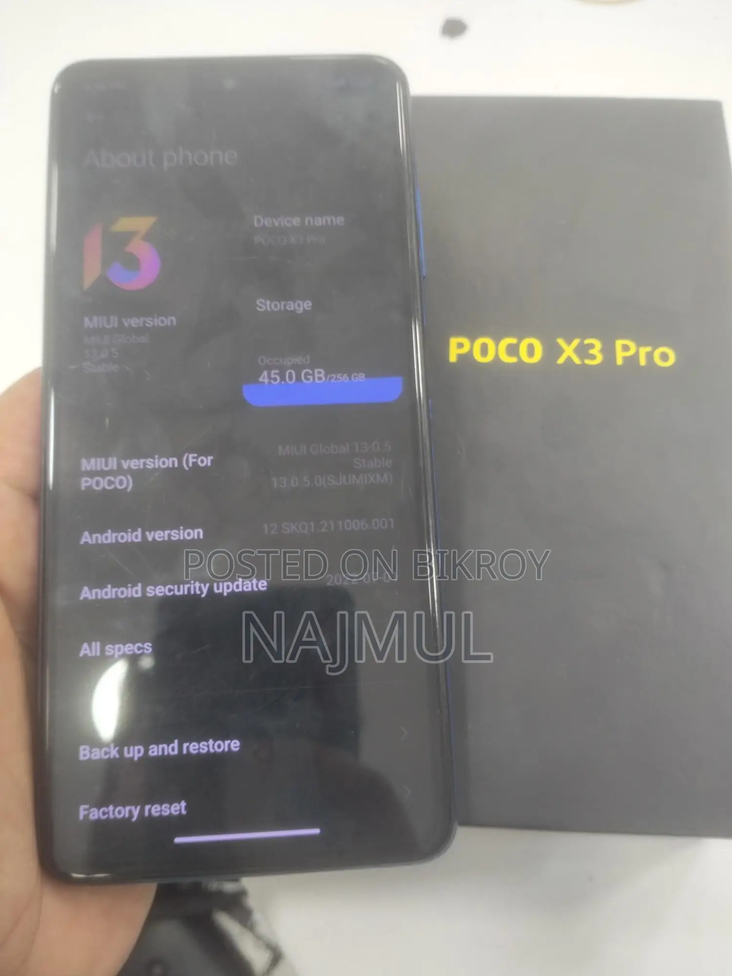 Xiaomi Poco X3 Pro 8/256 (Used)