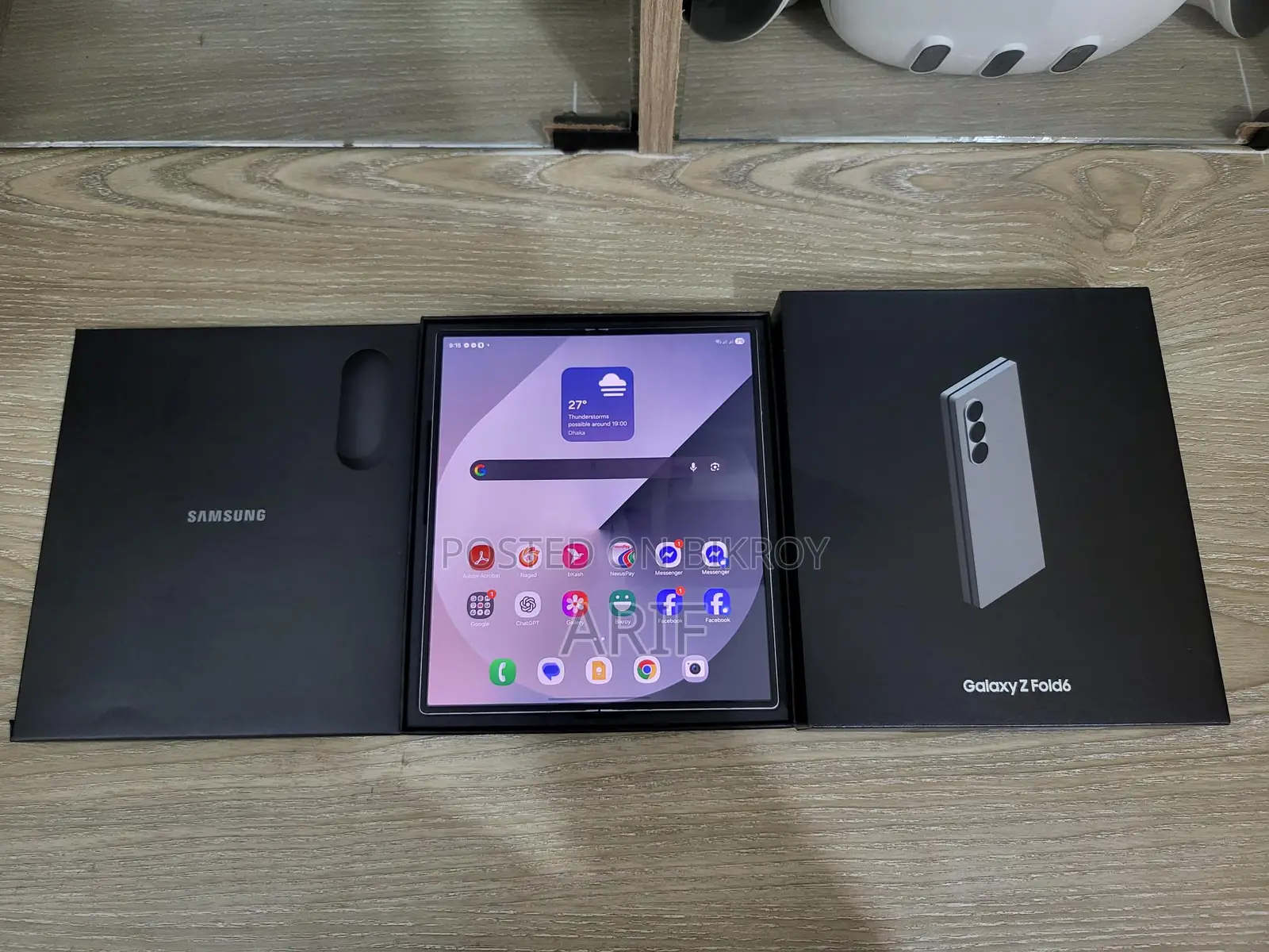 Samsung Galaxy Z Fold 6 12/256 Full Boxed (Used)