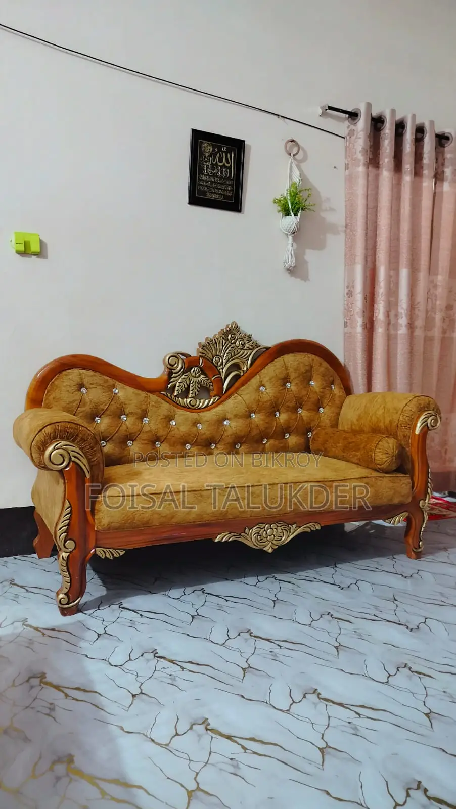 Road Teak Wood Divan