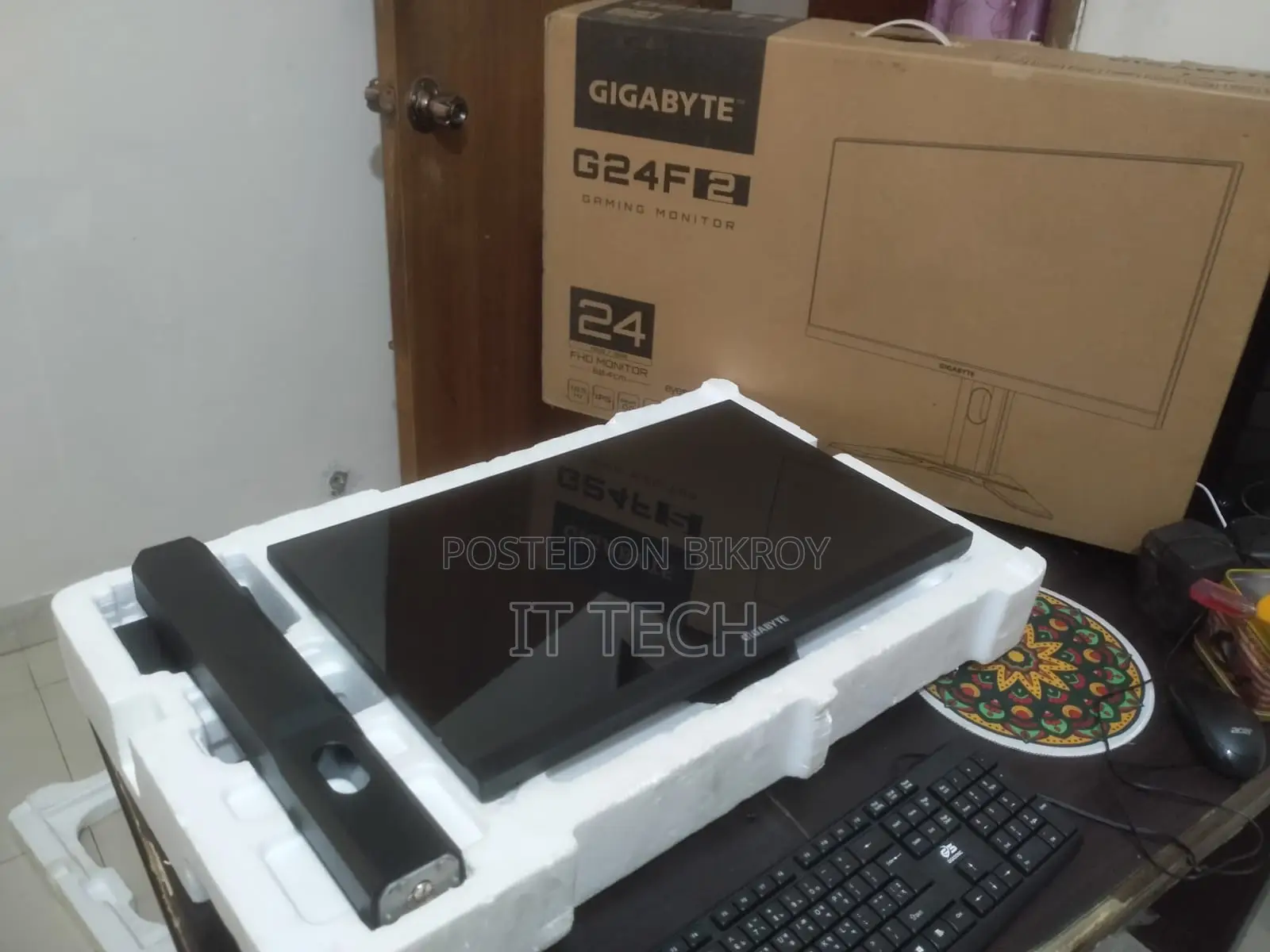 GAMING 165 HZ 24" MONITOR AS LIKE NEW ! 6 Month Replacement warranty
