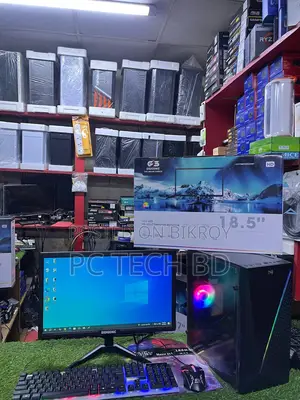 Mega Offer | Core i5 Gaming 8GB RAM 1-TB 128GB SSD & Monitor 19" LED