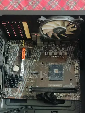 Motherboard + Power Supply + Casing