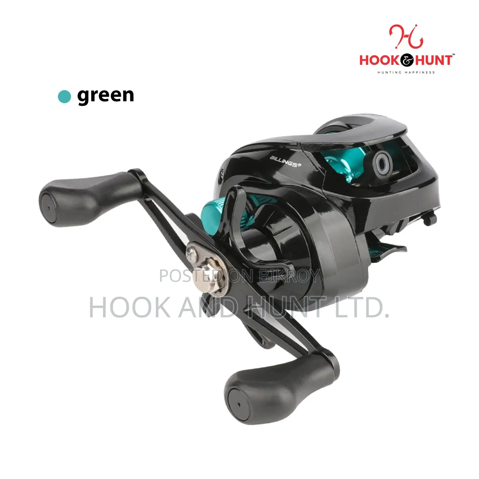 AS-200 Baitcasting Reel Full Metal Long Casting