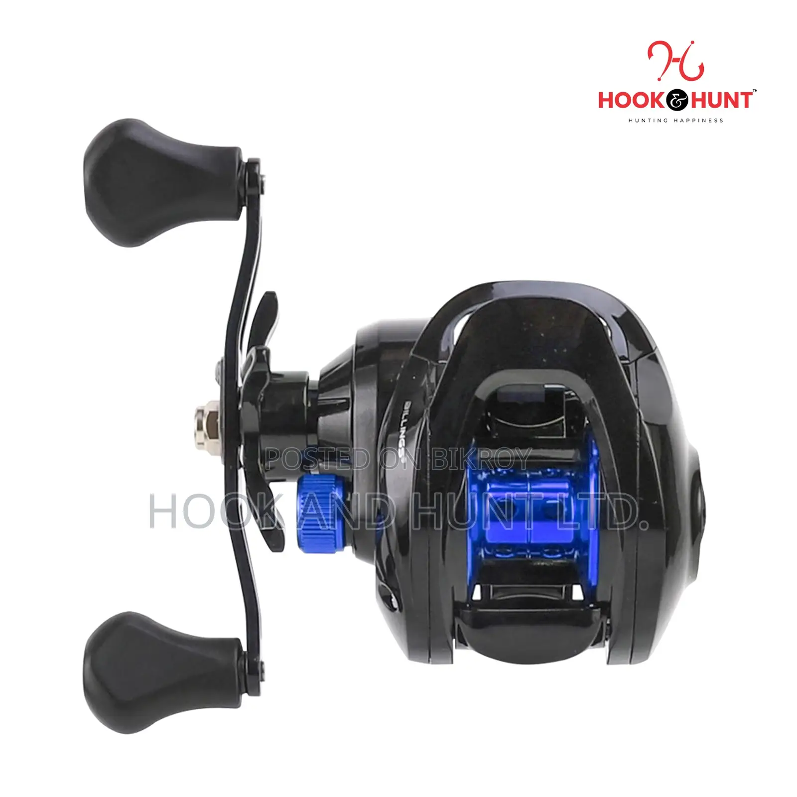 AS-200 Baitcasting Reel Full Metal Long Casting