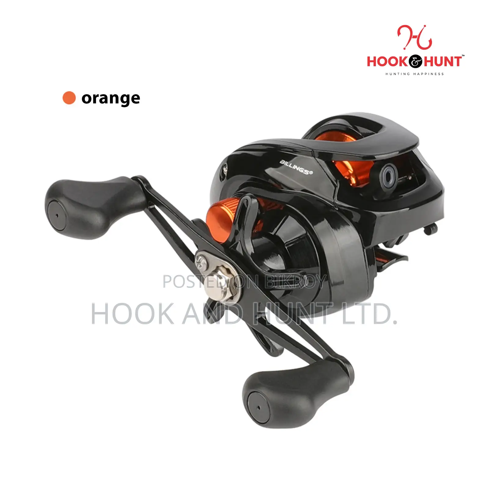 AS-200 Baitcasting Reel Full Metal Long Casting