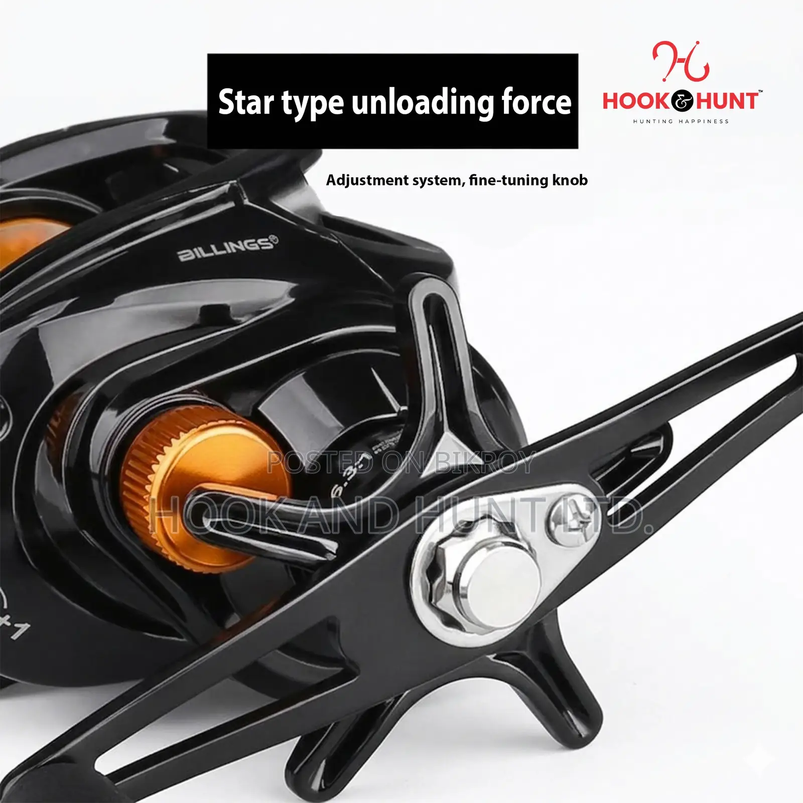 AS-200 Baitcasting Reel Full Metal Long Casting