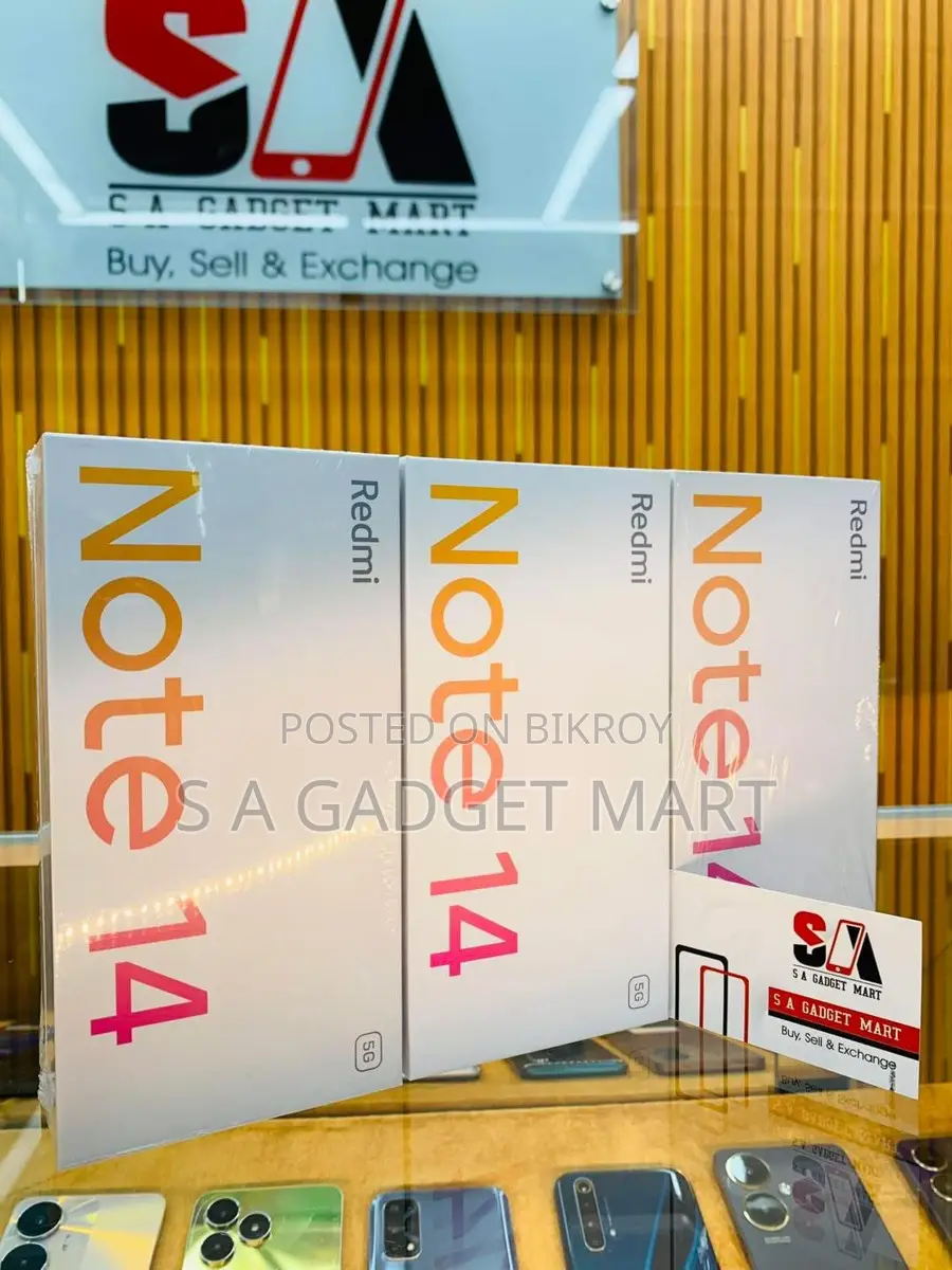 Xiaomi Redmi Note 14 5G 8/256 GB (Brand New)