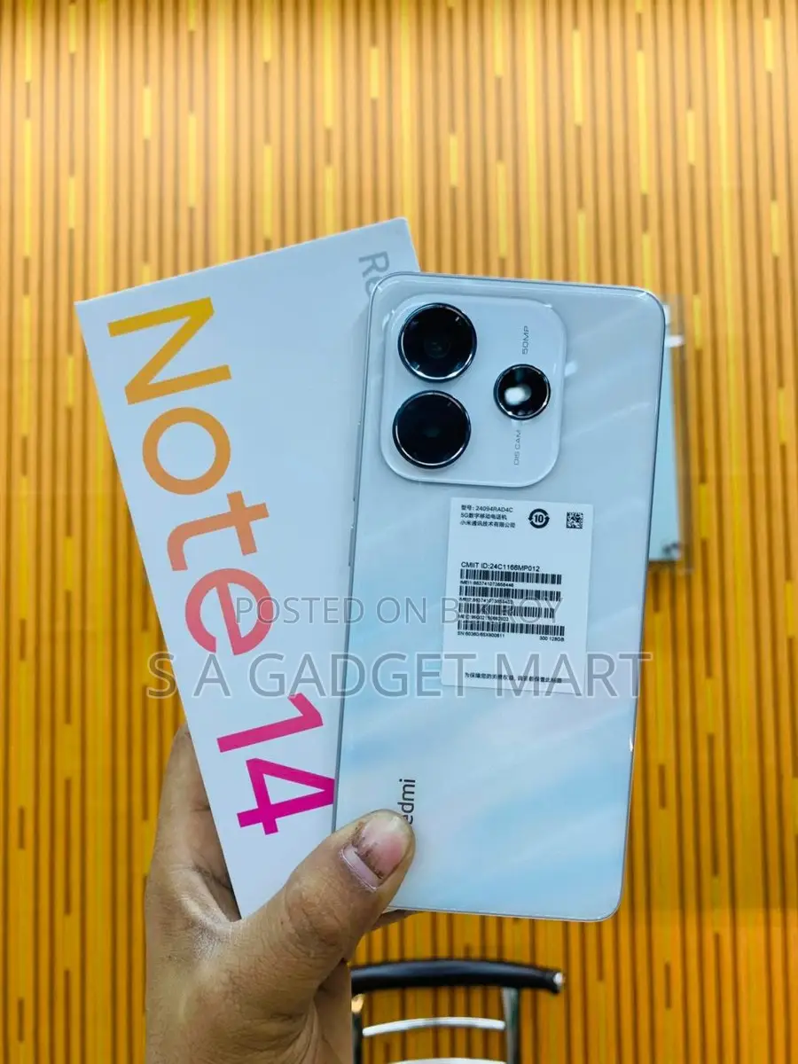 Xiaomi Redmi Note 14 5G 8/256 GB (Brand New)