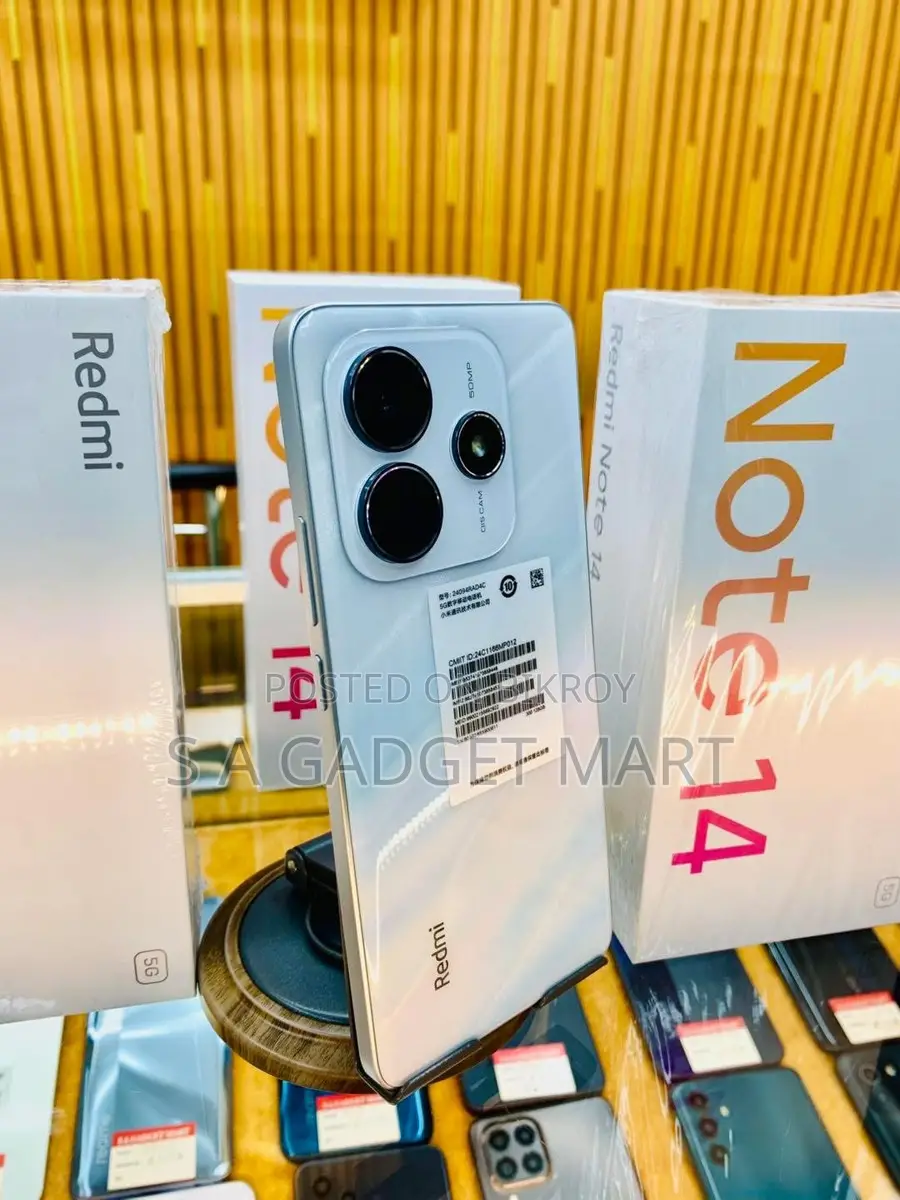 Xiaomi Redmi Note 14 5G 8/256 GB (Brand New)