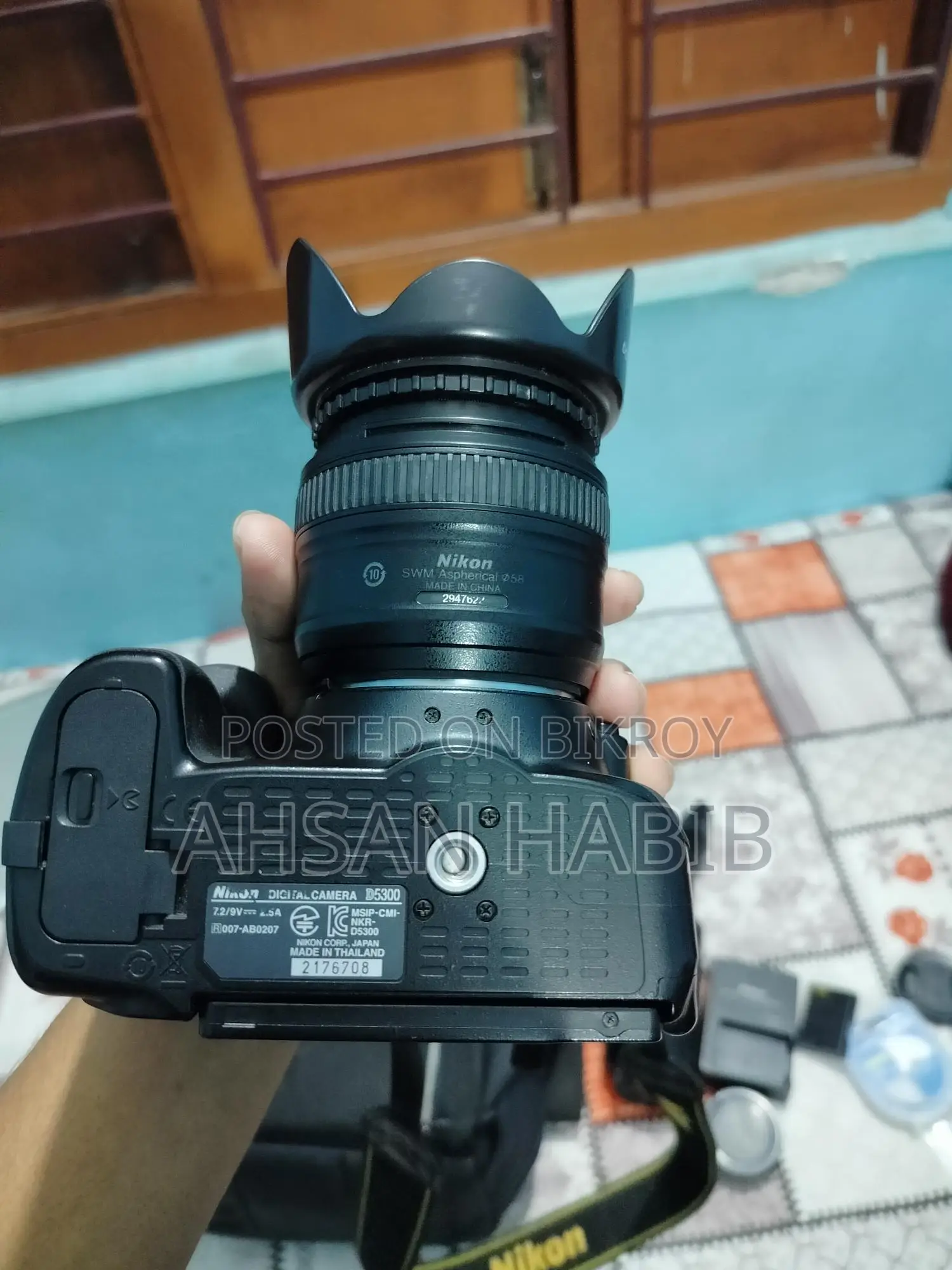Nikon D5300 with Zoom and Prime Lens for Sale