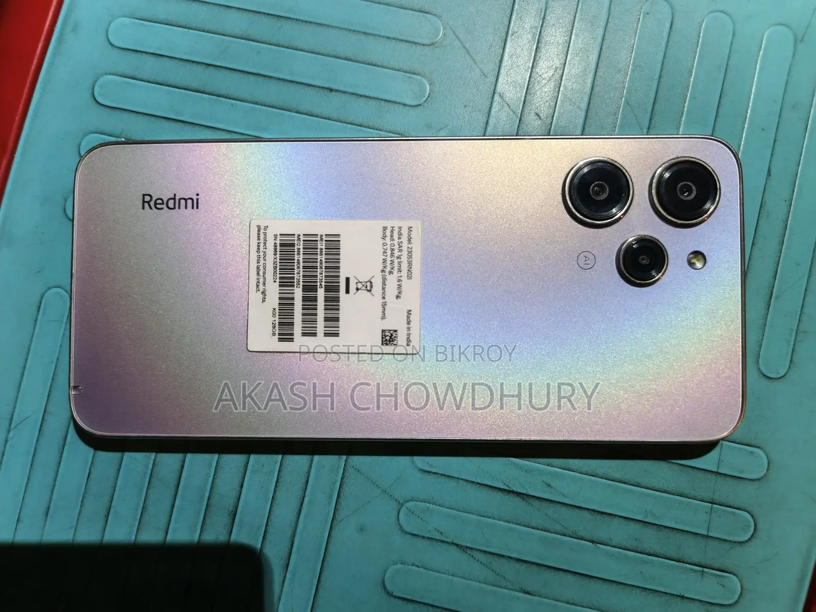 Xiaomi Redmi 12 6gb 128gb (Used)