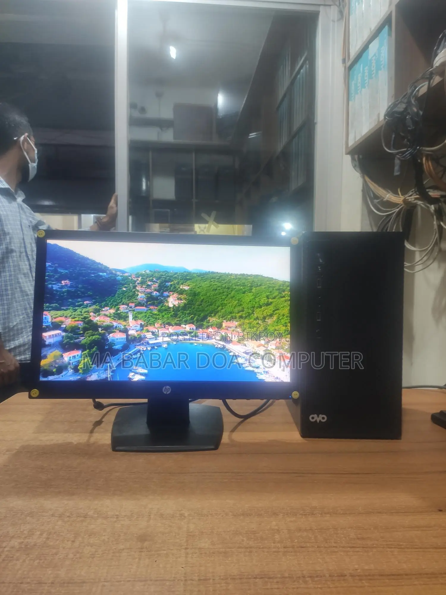 Dual Core PC 500GB 4GB 19" LED 1-Year Warranty