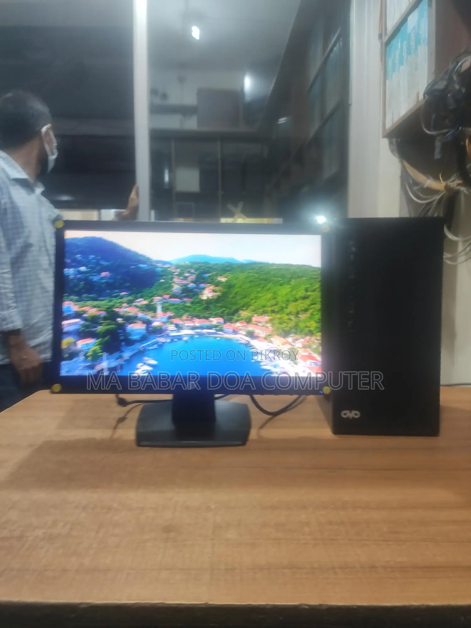 Dual Core PC 500GB 4GB 19" LED 1-Year Warranty