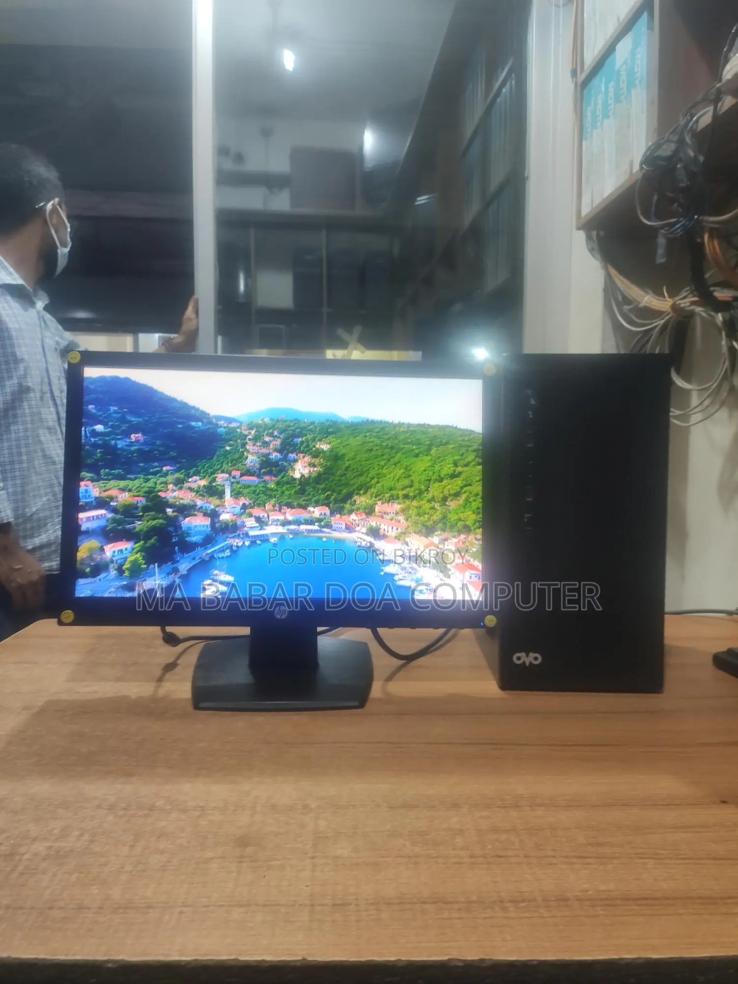 Dual Core PC 500GB 4GB 19" LED 1-Year Warranty