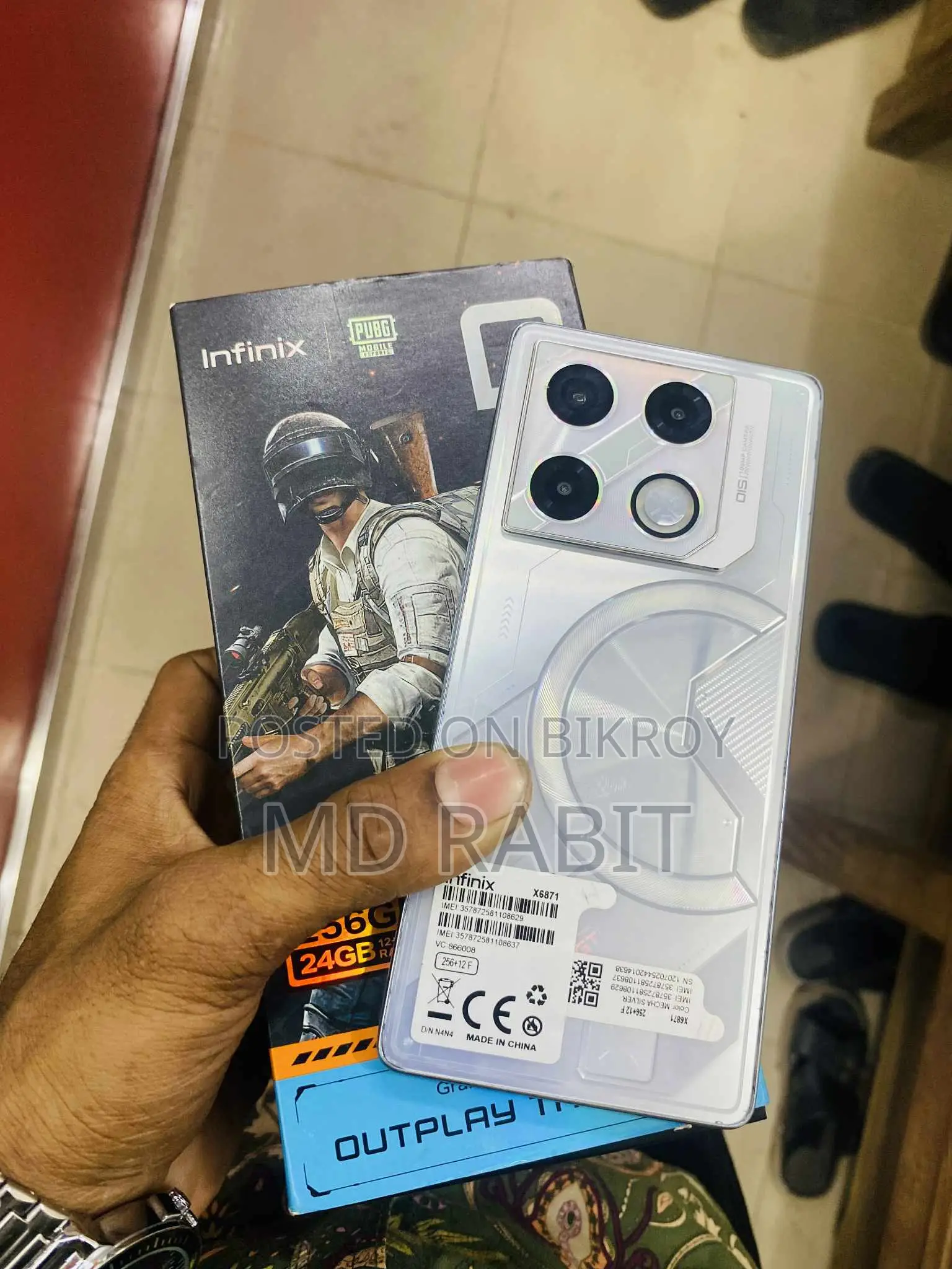 Infinix GT 20 Pro 8/256 (ব্যবহৃত)