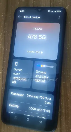 OPPO A78 os 15 (Used)