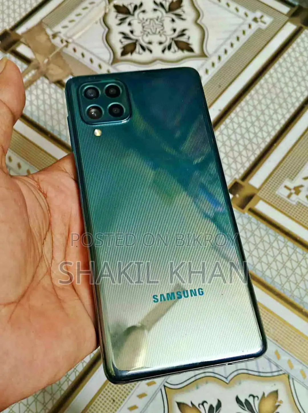 Samsung Galaxy M62 8/128 full box (Used)