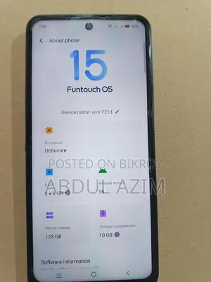 Vivo Y21 d (Used)