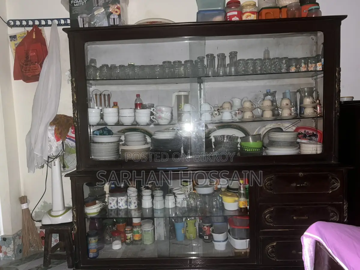 Teak Wood Showcase