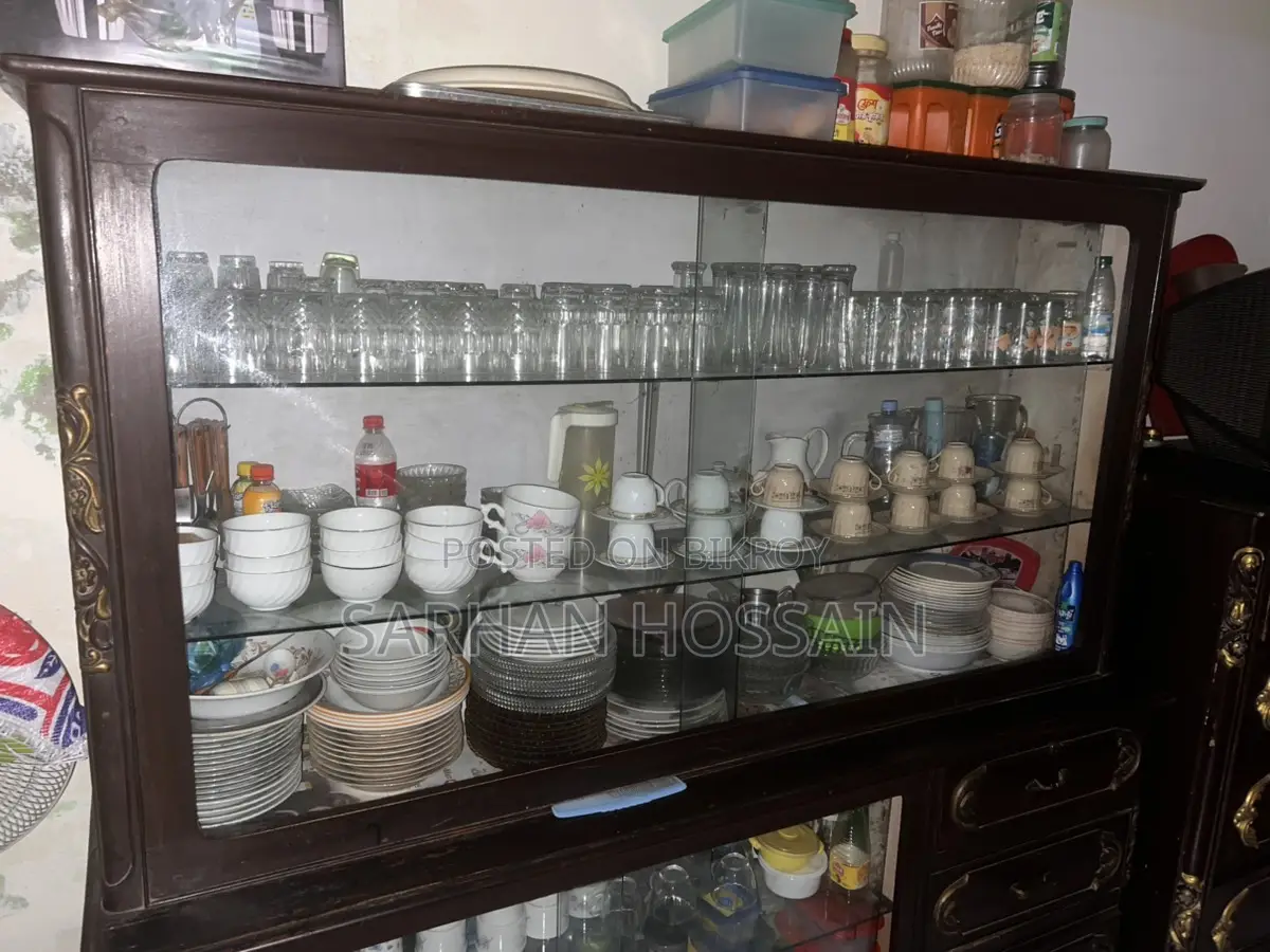 Teak Wood Showcase
