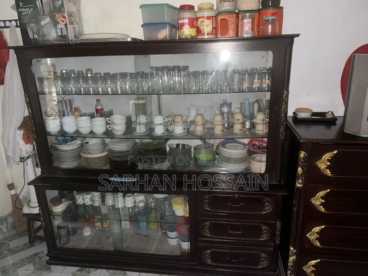 Teak Wood Showcase