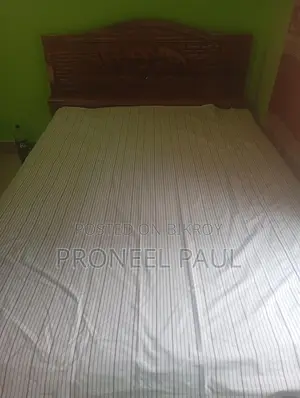৫" ৭ সাইজের সেগুন কাঠের খাট