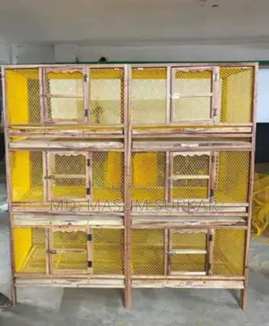 Three-Story Six-Group Chicken Cage