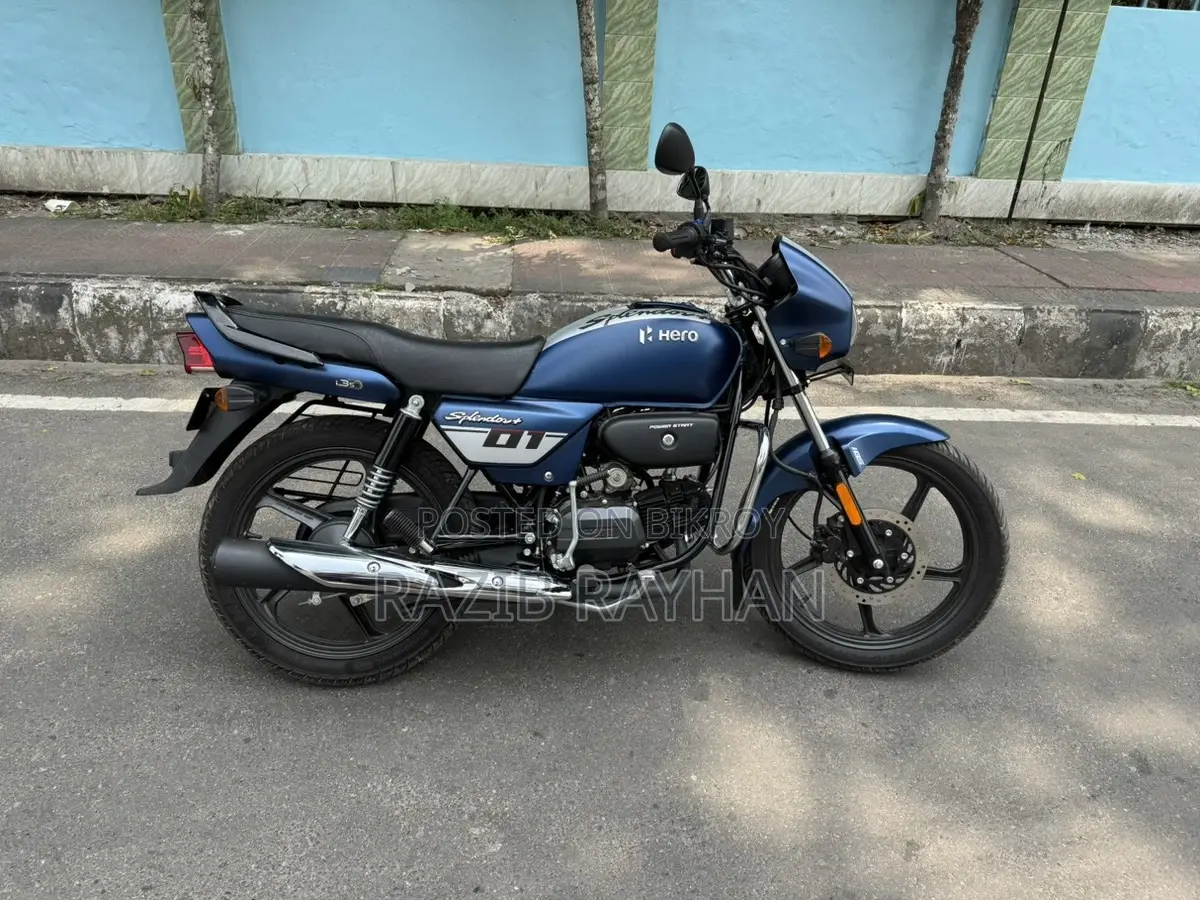 Hero Splendor Plus Disc Brake & CBS 2026