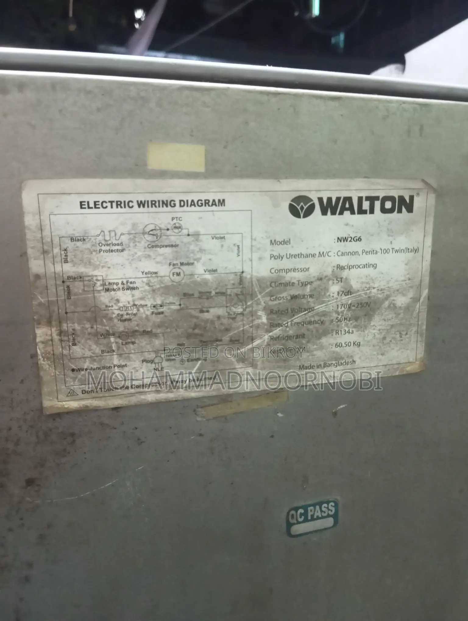 Refrigerator for Sale