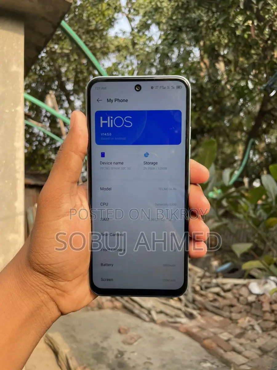 Tecno Spark 30c . (Used)