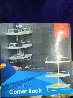 Adjustable Corner Rack for Kitchen & Bathroom