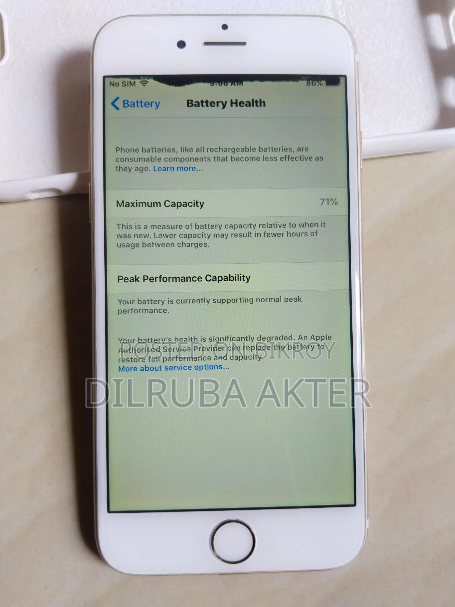 Apple iPhone 6 32 GB Bronze