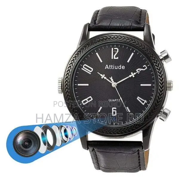 Watch Spy Camera 32gb Night Vision FHD Voice With Video Recorder