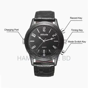 Watch Spy Camera 32gb Night Vision FHD Voice With Video Recorder