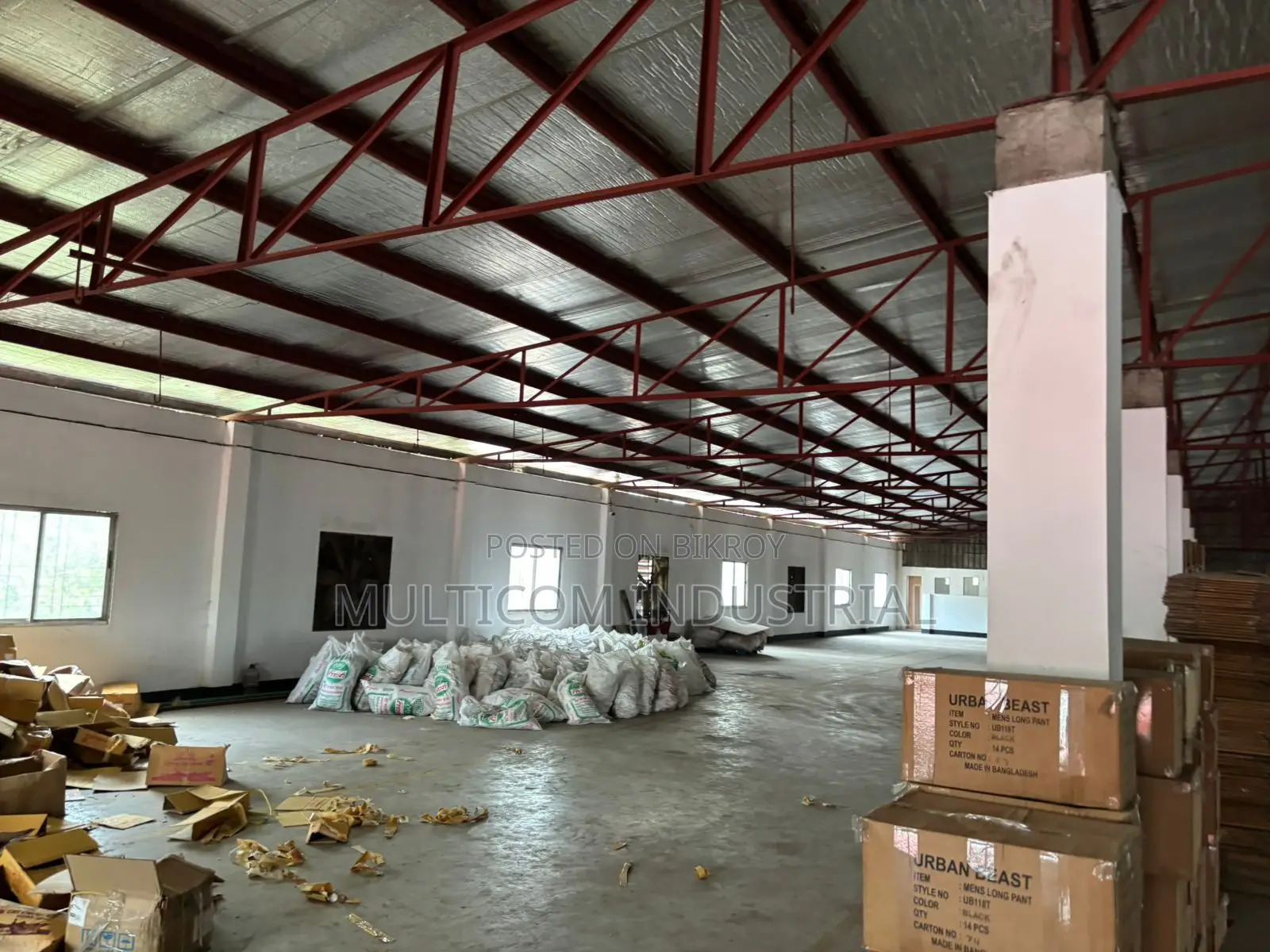 34,000 sqft. INDUSTRIAL SHED SPACE FOR RENT AT ASHULIA