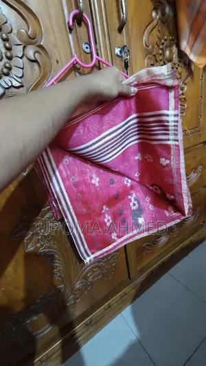 জামদানী হাফ সিল্ক শাড়ি
