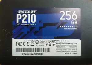 Patriot P210 2.5" 256gb Used Ssd For Selling