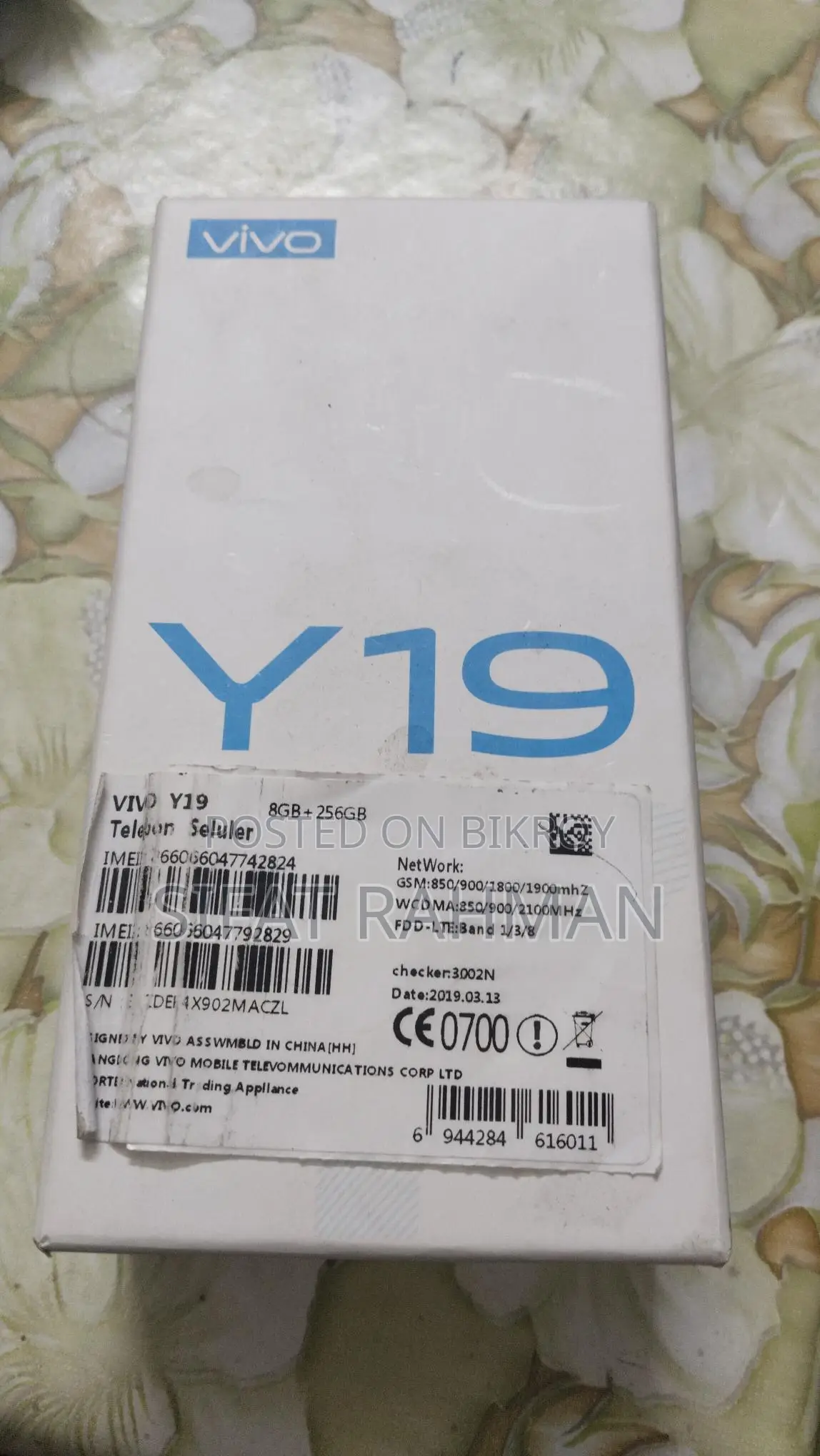 Vivo Y19 (Used)