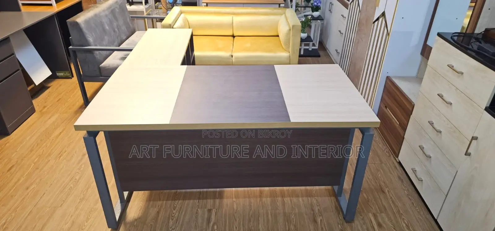Office Table - 280 (Elegant Materials, Ready)