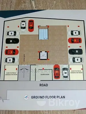 তিন বেডরুম Perfect Location 3 Bed flat sale mirpur