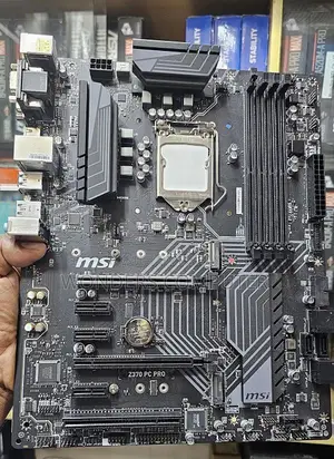8th/9th Generation MSI Z370 PC PRO – ATX Gaming Motherboard