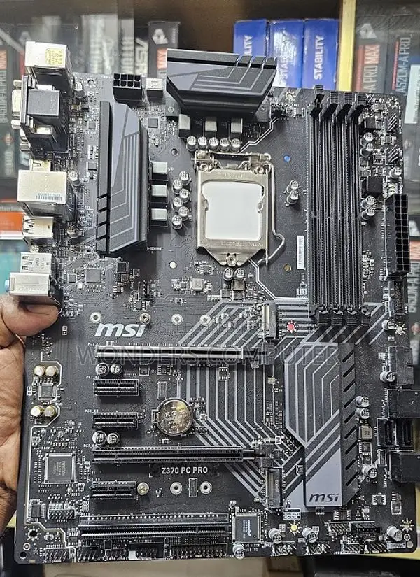 8th/9th Generation MSI Z370 PC PRO – ATX Gaming Motherboard