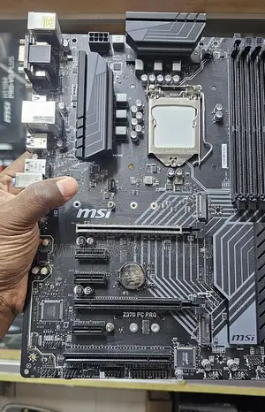 8th/9th Generation MSI Z370 PC PRO – ATX Gaming Motherboard