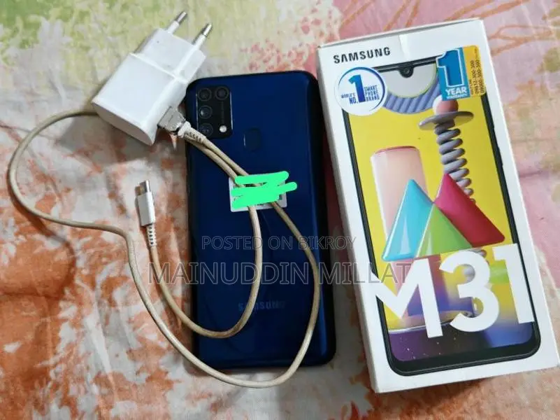 Samsung Galaxy M31 8/128 Android 12 (Used)