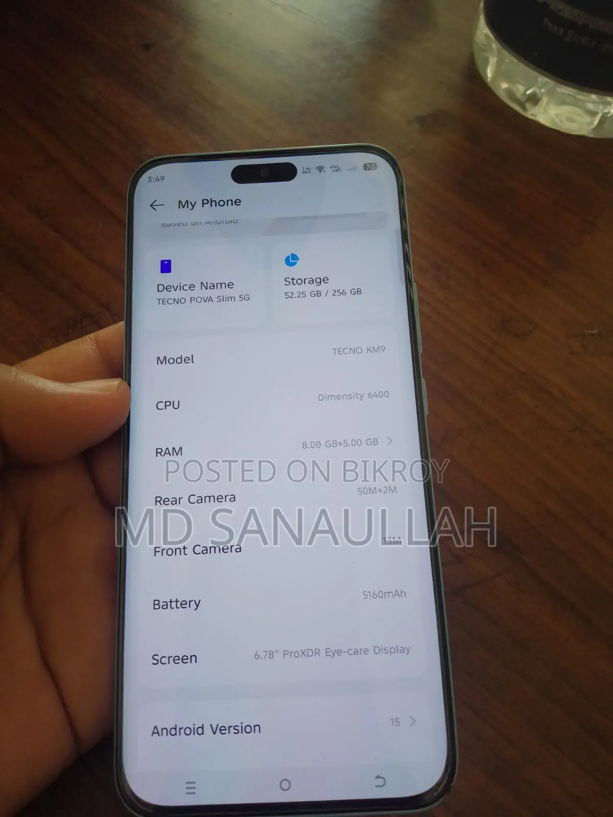 Tecno Pova Slim (Used)